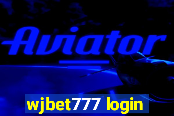 wjbet777 login